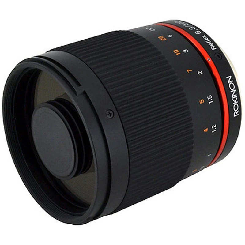 Rokinon Rokinon 300M-fx-bk 300mm F6.3 Mirror Lens for Fuji X Mirrorless Interchangeable Lens Cameras , Black