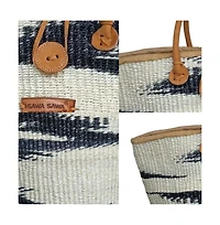 Balance Peace Handmade Sisal Straw Basket Tote Bag