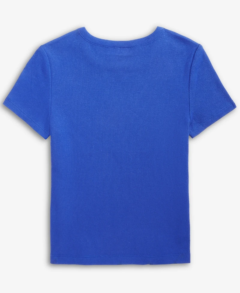 Epic Threads Little & Big Girls Nyc Embroidered Ribbed T-Shirt, Exclusively at Macy's