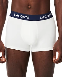 Lacoste Men's 5-Pack Regular-Fit Stretch Logo Band Trunk Underwear