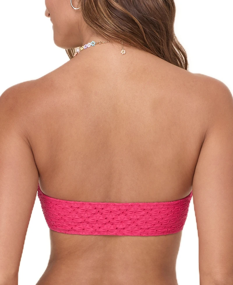 Andie Women's Pana Pointelle Bandeau Bikini Top