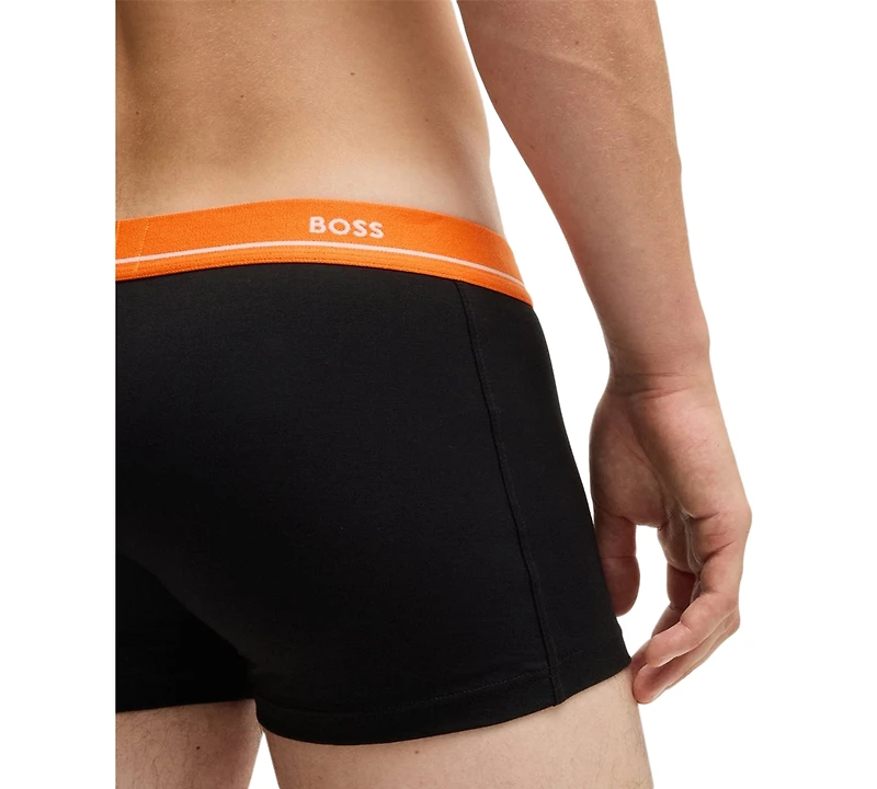 Hugo Boss Men's Essential Trunks, 5-Pack