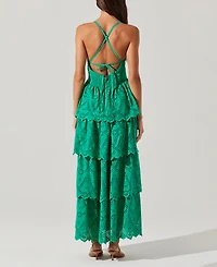 Astr the Label Women's Faeryn Cotton Maxi Dress
