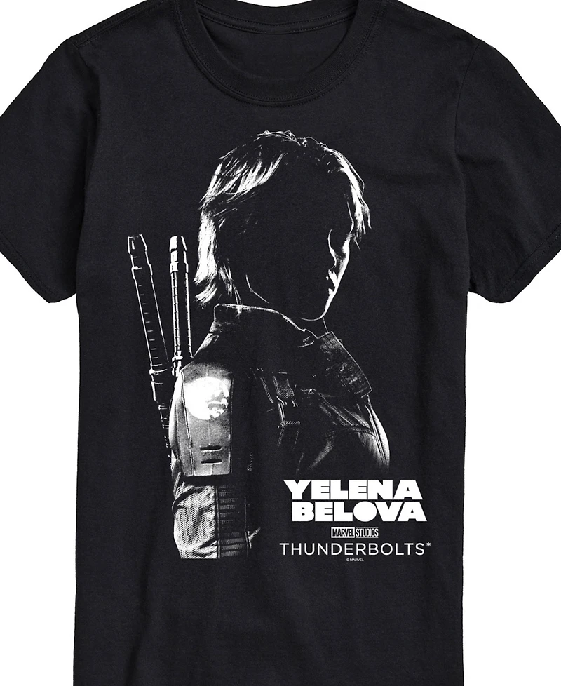 Airwaves Men's Marvel Thunderbolts Yelena Belova Short Sleeve T-Shirt