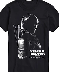Airwaves Men's Marvel Thunderbolts Yelena Belova Short Sleeve T-Shirt