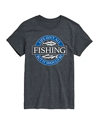 Airwaves Men's Life Isn't All Fishing Short Sleeve T-Shirt