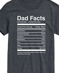 Airwaves Men's Dad Facts Short Sleeve T-Shirt