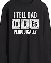 Airwaves Men's I Tell Dad Jokes Periodically Long Sleeve T-Shirt