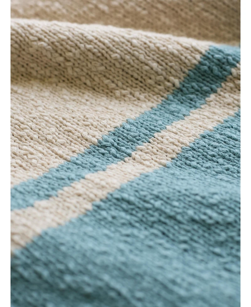 Celtic & Co. Women's Slub Yarn Colourblock Sweater