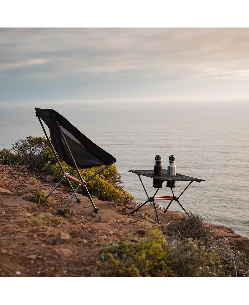 Naturehike Ultralight Camping Table, Portable Backpacking Table with Carry Bag & Cup Holder, Folding Mesh Camp Table for Camping Picnic Beach Fishing