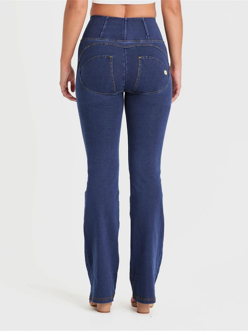 Freddy Women's Super High-Rise Sculpting Flare Jeans