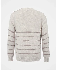 Celtic & Co. Women's Drop Stitch Breton Sweater