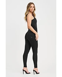 Freddy Women's Thick Layered High-Rise Sculpting Pants