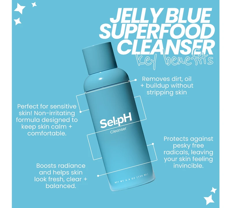 Jelly Blue Superfood Cleanser