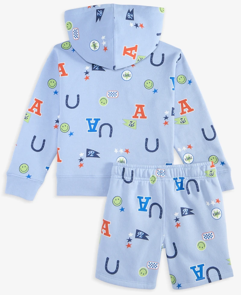 Epic Threads Toddler Boys 2T-4T 2-Pc. Soft Fleece Printed Set, Exclusively at Macy's