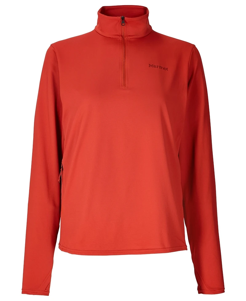 Marmot Women's Air Exchange Upf 50 1/4 Zip Shirt