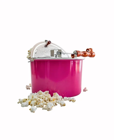 Wabash Valley Farms Inc. Pink Whirley Pop Stove Top Popcorn Popper, 2 Piece Set