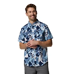 Columbia Men's Rapid Rivers Printed Short Sleeve Shirt