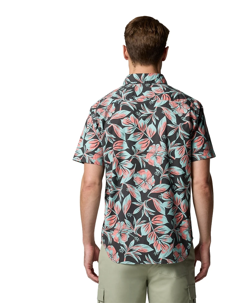 Columbia Men's Rapid Rivers Printed Short Sleeve Shirt