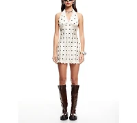Lioness Women's Stars Align Polka-Dot Mini Dress