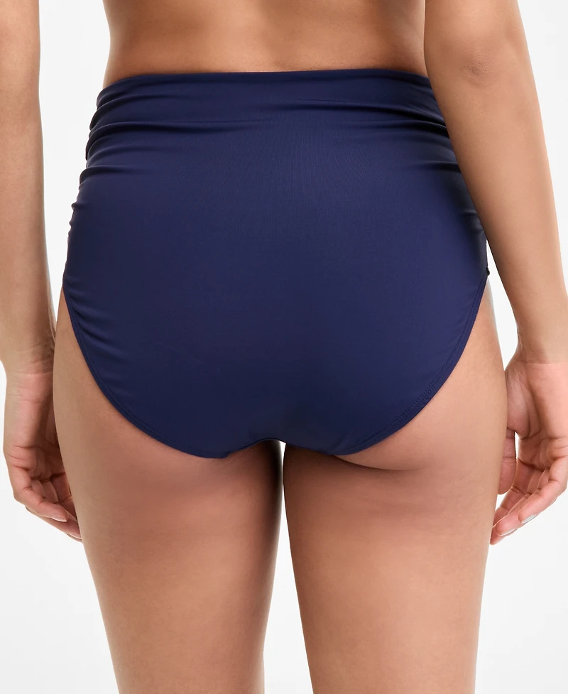 Anne Cole High-Waist Bikini Bottoms