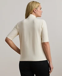 Lauren Ralph Plus Lightweight Turtleneck Sweater