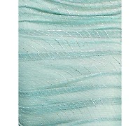 City Studios Juniors' Metallic Ruched Bodycon Dress