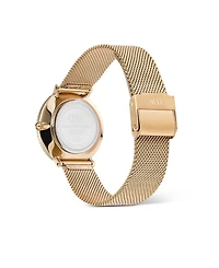 Daniel Wellington Women's Analog Gold-Tone Stainless Steel Watch, 32mm