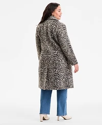 Bcbgmaxazria Plus Single-Breasted Coat