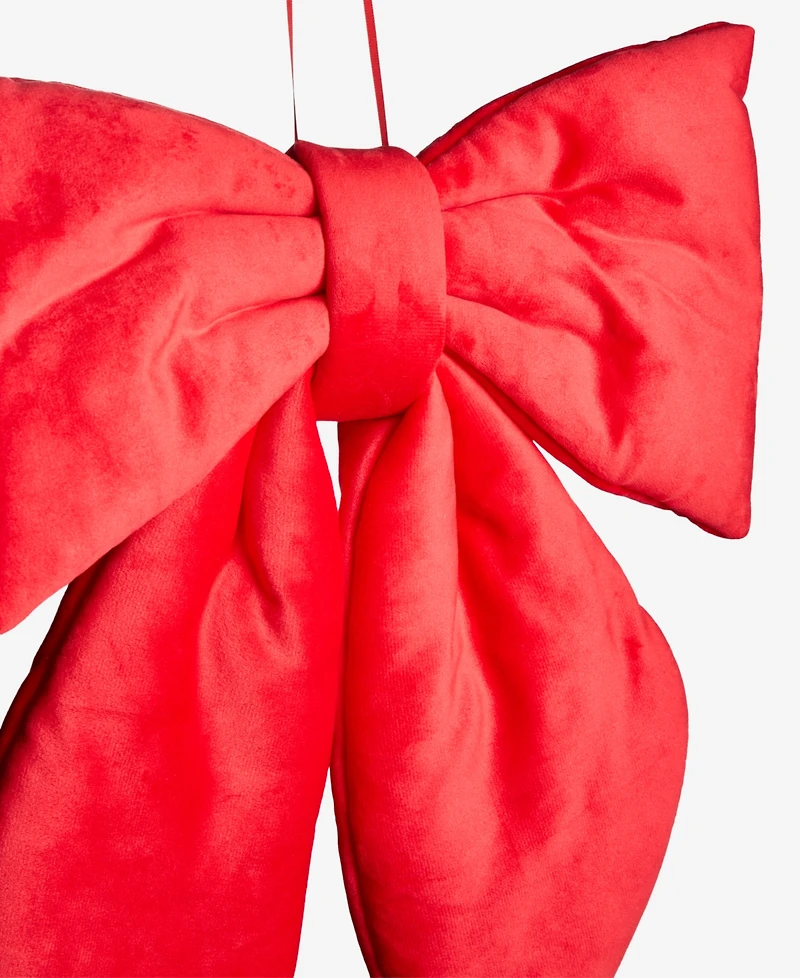 Holiday Lane Christmas Cheer Red Bow Ornament, Macy's Exclusive