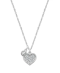 Tiny Blessings Girls Children's Sterling Silver Oh So Loved Birthstone 12-14" Necklace