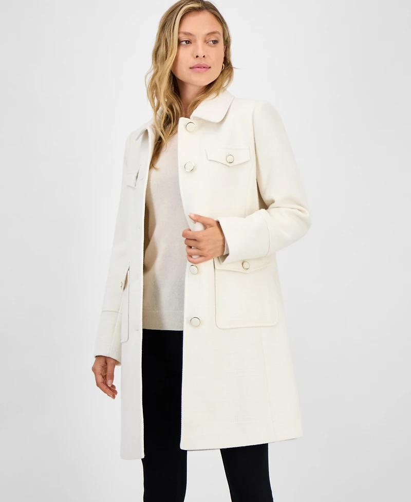 Cece Women's Button-Front Coat