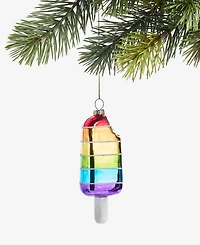 Holiday Lane Love Is Love Rainbow Popsicle Ornament, Macy's Exclusive