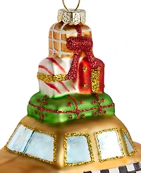 Holiday Lane New York City Glass Gift-Top Taxi Ornament, Macy's Exclusive