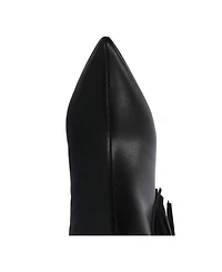 Journee Collection Women's Dolly Stiletto Heel Comfort Boots