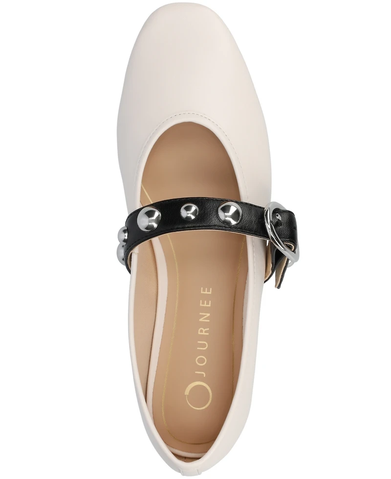 Journee Collection Women's Naveah Pointed Toe Ballet Flats