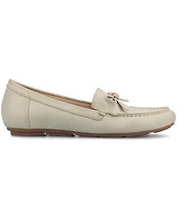 Journee Collection Women's Novella Round Toe Comfort Loafers
