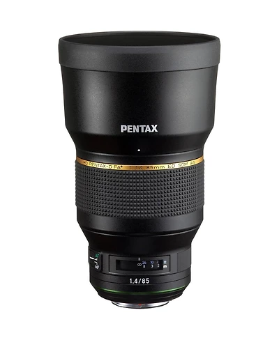 Pentax Hd Pentax-d Fa 85mm f/1.4 Ed Sdm Aw Lens, Black
