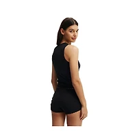 Cotton On Women's Peached Jersey Ruched Tank
