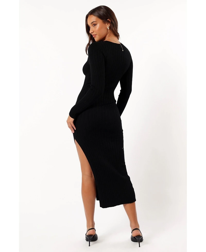 Petal and Pup Irene Long Sleeve Midi Dress