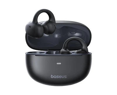 Baseus Open Earbuds True Wireless Bluetooth 5.3 Ear Headphones Sport Earphones,MC1 White
