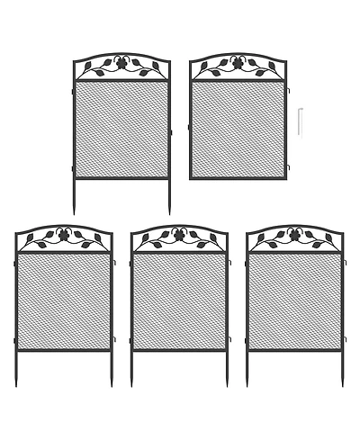 Bingopaw Heavy-Duty Dog Playpen Foldable Metal Exercise & Garden Fence