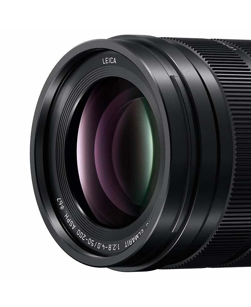 Panasonic Lumix G Leica Dg Vario-Elmarit 50-200mm f/2.8-4 Aspherical Lens for Micro Four Thirds, Bundle with Takama 3-Section Aluminum Video Tripod wi