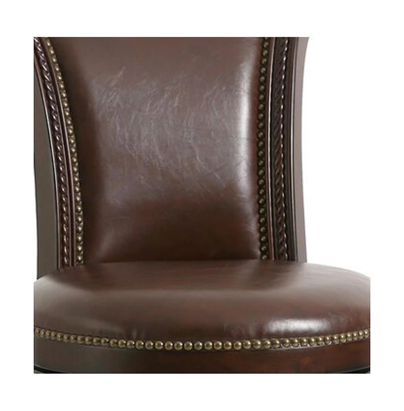 Solid Wood Swivel Bar Height Chair for Kitchen or Home Bar