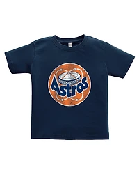 Soft As A Grape Toddler 2-Pack Navy/Gray Houston Astros Cooperstown Collection T-Shirt Set