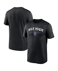 Nike Men's Black Colorado Rockies Local Legend Practice Performance T-Shirt