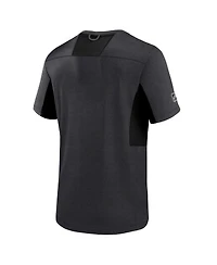Fanatics Men's Black Dallas Stars Authentic Pro Performance T-Shirt