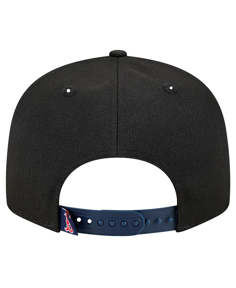 New Era Men's Black Boston Red Sox Splatter 9FIFTY Snapback Hat