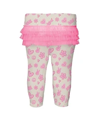 Outerstuff Baby Boys and Girls 2 Piece White/Pink Buffalo Bills All The Love Bodysuit and Pants Set