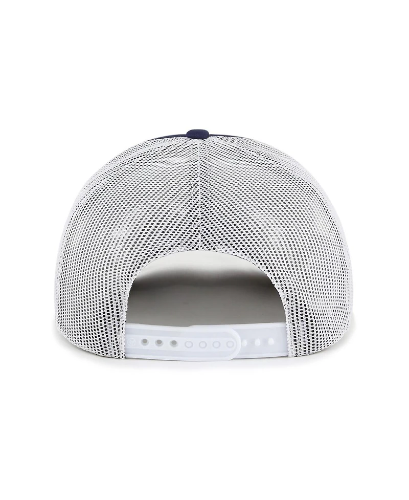 '47 Brand Men's Navy Los Angeles Angels Meander Foam Trucker Snapback Hat